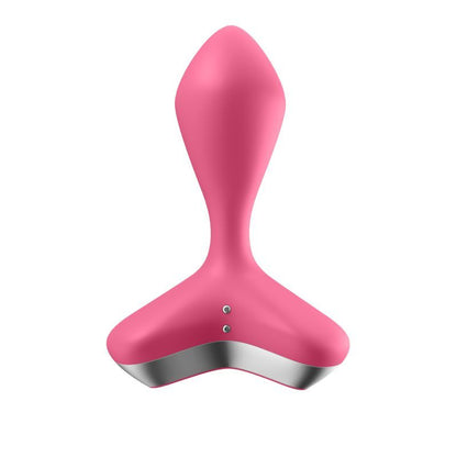 Satisfyer Game Changer Vibrating Anal Plug Pink-4006789