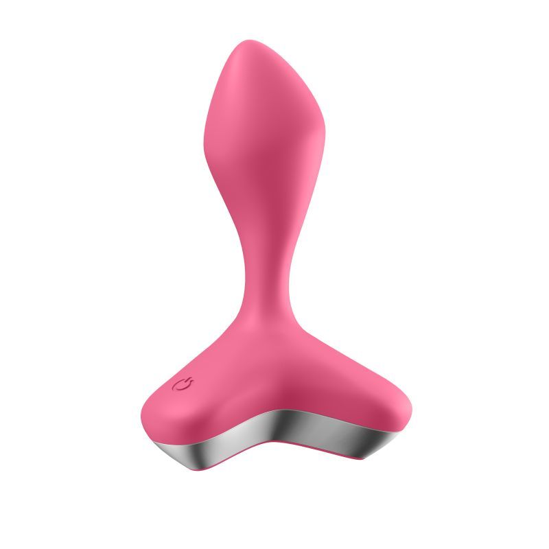 Satisfyer Game Changer Vibrating Anal Plug Pink-4006789