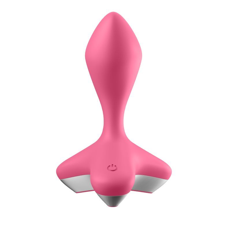 Satisfyer Game Changer Vibrating Anal Plug Pink-4006789