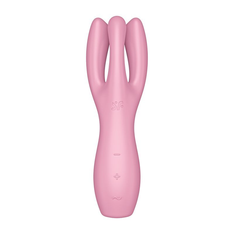 Satisfyer Threesome 3 Layon Vibrator Pink-4037158