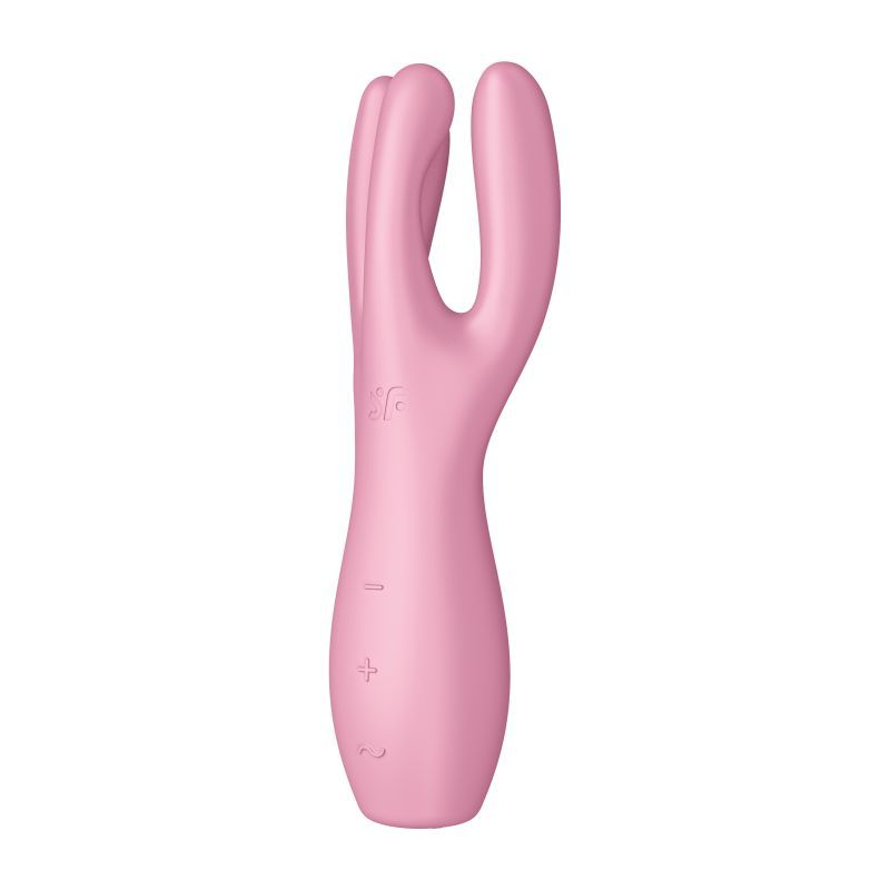 Satisfyer Threesome 3 Layon Vibrator Pink-4037158