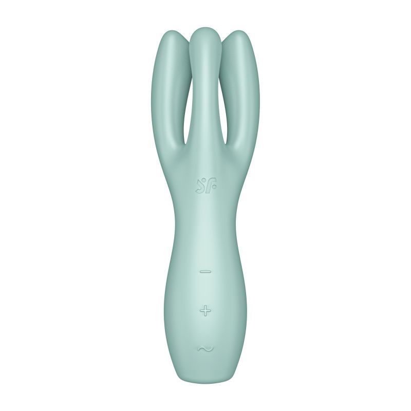 Satisfyer Threesome 3 Layon Vibrator Mint-4037165