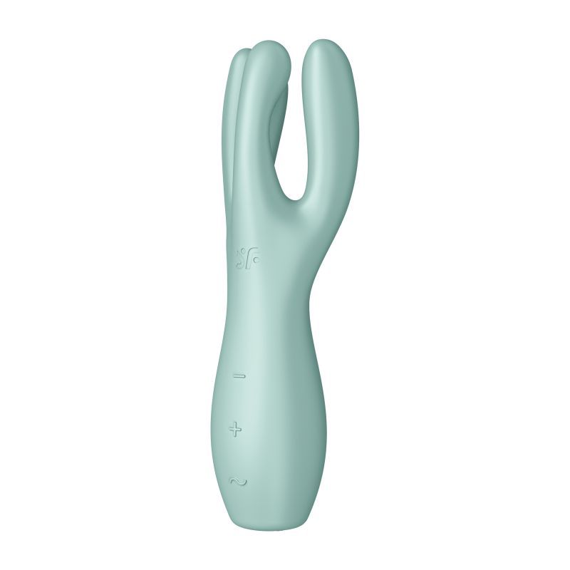 Satisfyer Threesome 3 Layon Vibrator Mint-4037165