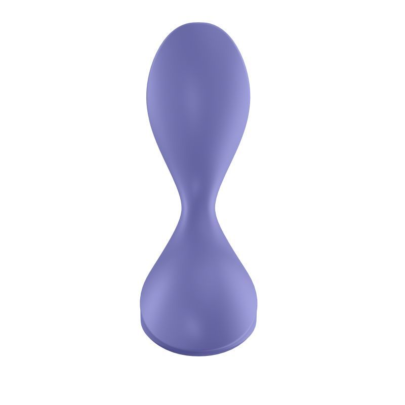 Satisfyer Sweet Seal Vibrating Anal Plug Lilac-4006765