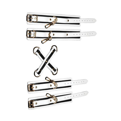 Kink In the Dark Glowing Hog Tie Set Fluro Green-AG622-GRN