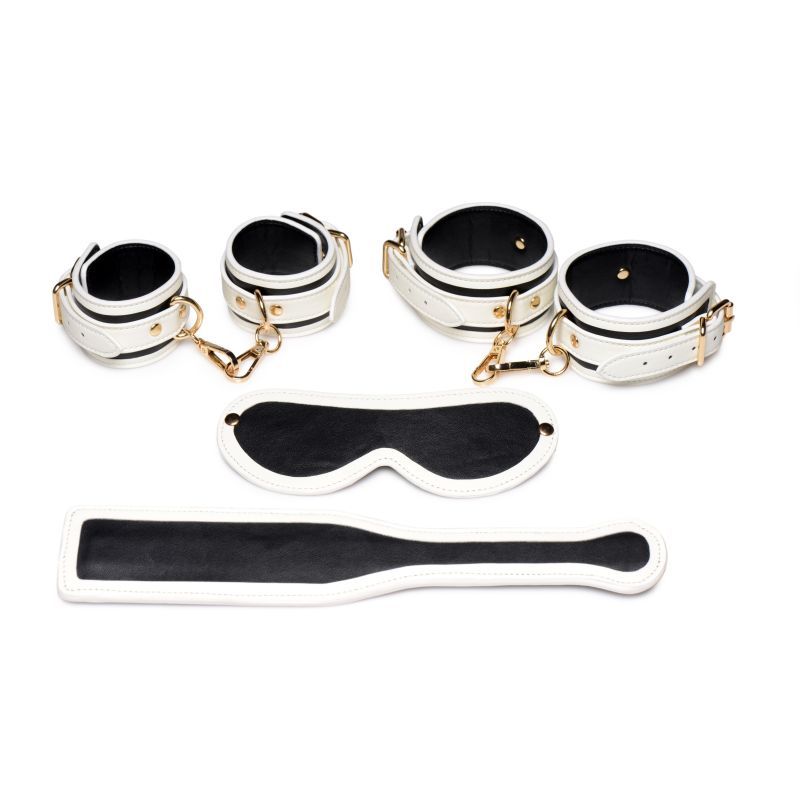 Kink In the Dark Glowing Bondage Set Fluro Green-AG623-GRN