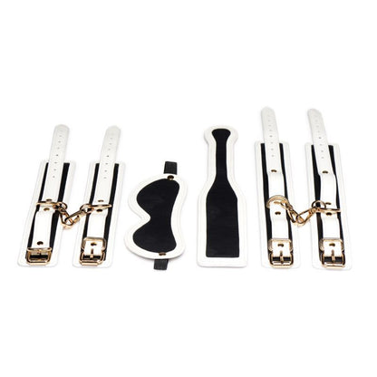 Kink In the Dark Glowing Bondage Set Fluro Green-AG623-GRN