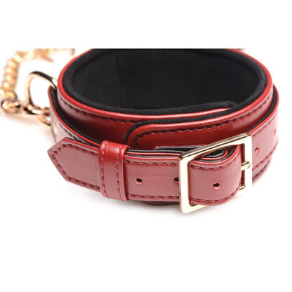 6 Pc Bondage Set Burgundy-AG883-BUR