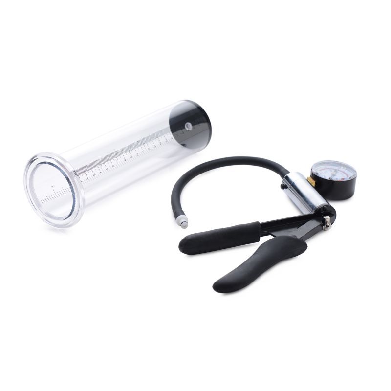 Penis Pump Kit with 2.25" Cylinder-AG673-225-CLR