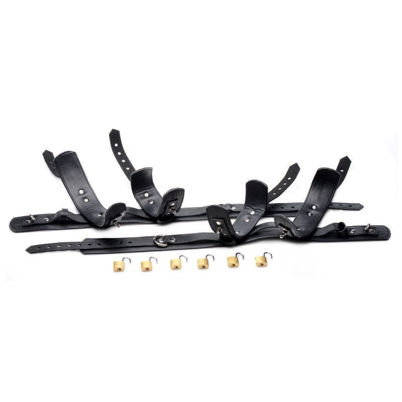 Frog Tie Restraint Set Black-AG527-BLK
