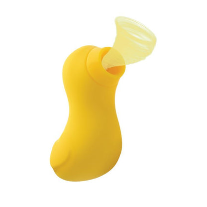 Shegasm Sucky Ducky Clit Stimulator-AG685-YELL