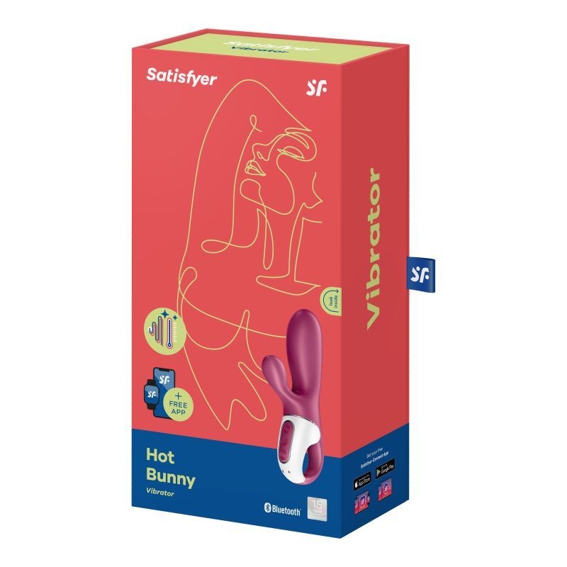 Satisfyer Hot Bunny Connect App Warming Vibrator-4001678