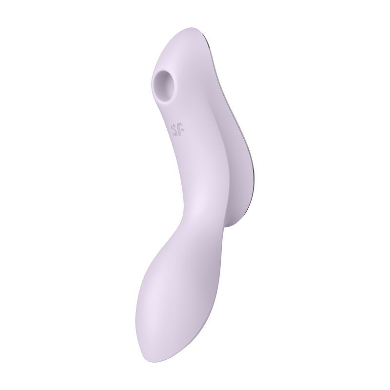 Satisfyer Curvy Trinity 2 Insertable Air Pulse Vibrator Violet-4036502
