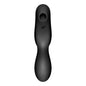 Satisfyer Curvy Trinity 2 Insertable Air Pulse Vibrator Black-4036519