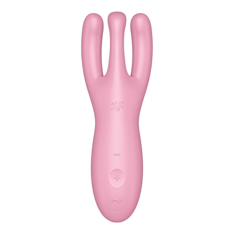 Satisfyer Threesome 4 Connect App Layon Vibrator Pink-4037172