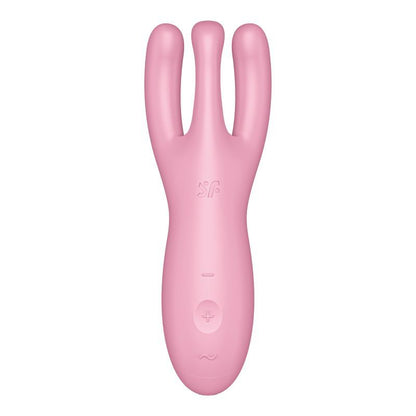 Satisfyer Threesome 4 Connect App Layon Vibrator Pink-4037172