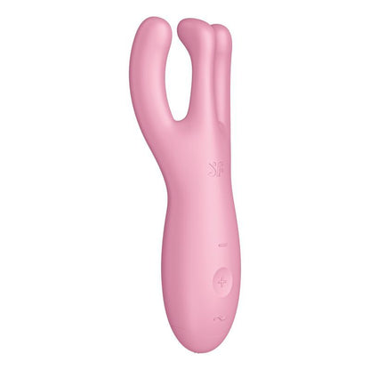 Satisfyer Threesome 4 Connect App Layon Vibrator Pink-4037172