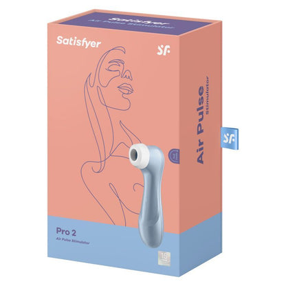 Satisfyer Pro 2 G2 Air Pulse Clitoral Stimulator Blue-4009889