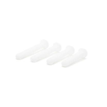 Cockcage Locking Pins White 4 Pc-LCKPINWHITE