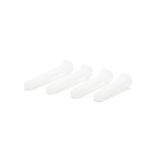 Cockcage Locking Pins White 4 Pc-LCKPINWHITE