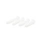 Cockcage Locking Pins White 4 Pc-LCKPINWHITE