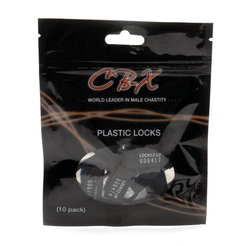 Cockcage Plastic Locks 10pc-10PKLOCKS