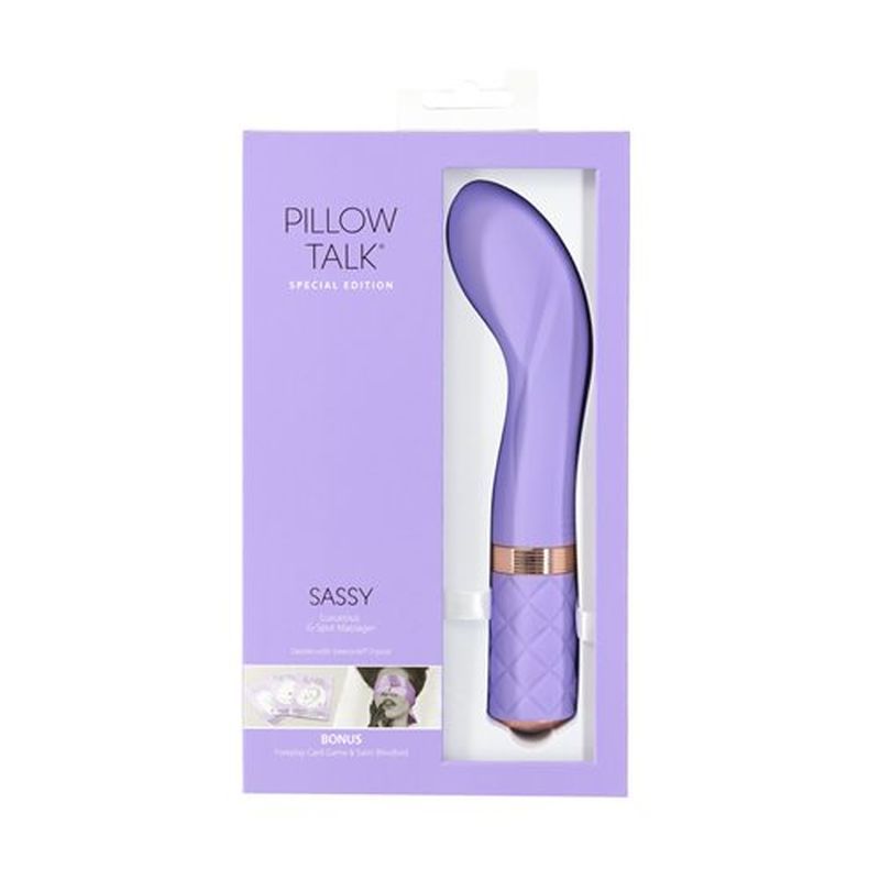Pillow Talk Special Edition Sassy G Spot Massager Purple-26515