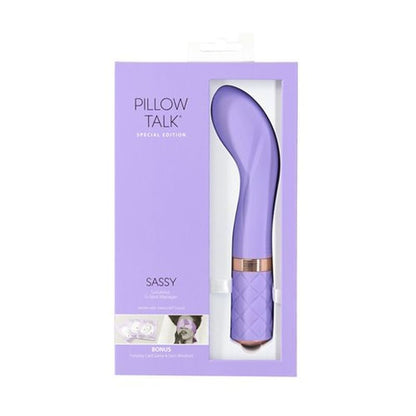 Pillow Talk Special Edition Sassy G Spot Massager Purple-26515