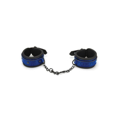 Whip Smart Diamond Handcuff Blue-WS1000-BLU