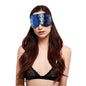 Whip Smart Diamond Blindfold Blue-WS1005-BLU