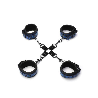 Whip Smart Diamond Hogtie Restraint Blue-WS1006-BLU