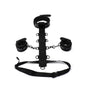 Whip Smart Diamond Body Restraint 3 Pc Set Black-WS1007-BLK