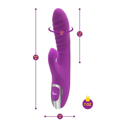 Viben Frenzy Suction Rabbit Vibe Berry-VB-66106-PPLE