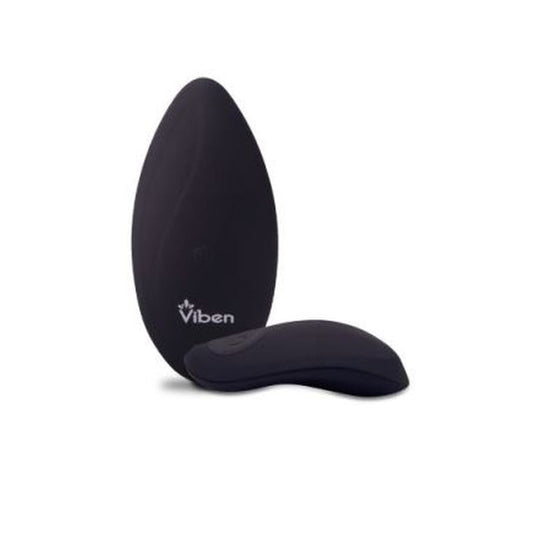 Viben Racy Multi Function Panty Vibe w Remote-VB-66109-BLK