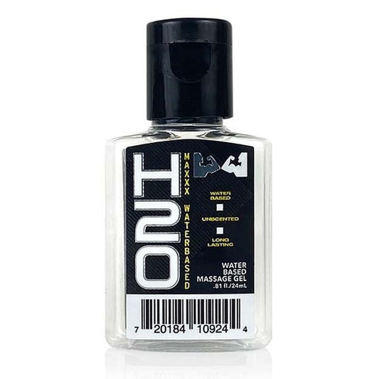 H2O MAXXX Lubricant Gel Travel Size 24ml-BC-H20M24