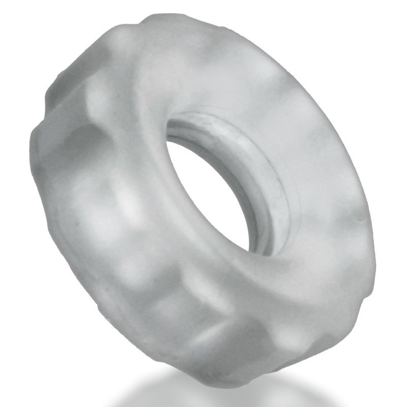 Super Hunkyjunk 3 Pc Cockrings Clear Ice-HUJ-137-CLRICE