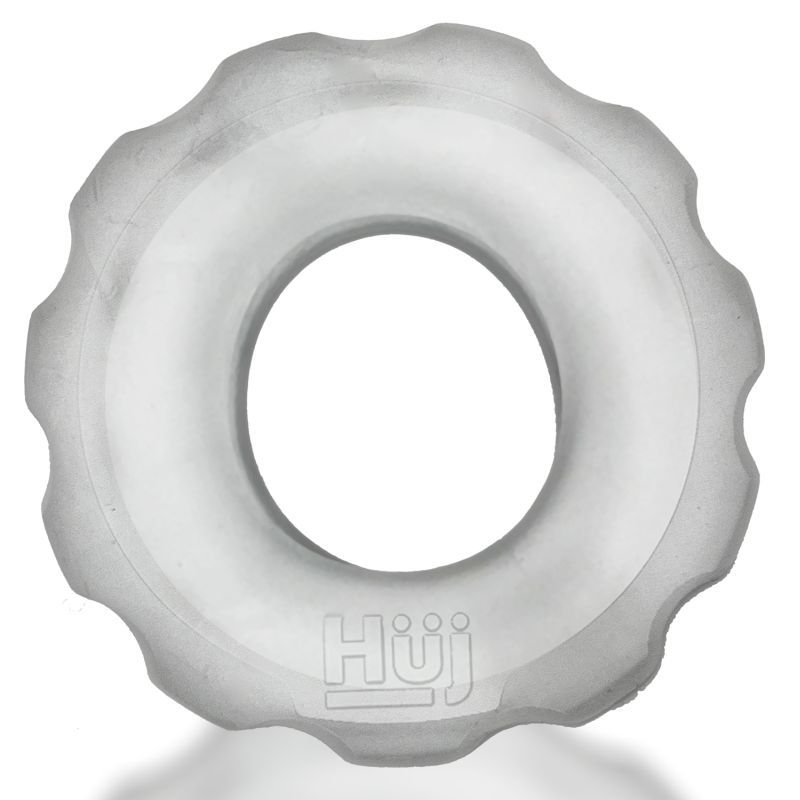 Super Hunkyjunk 3 Pc Cockrings Clear Ice-HUJ-137-CLRICE