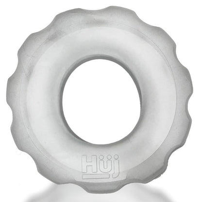 Super Hunkyjunk 3 Pc Cockrings Clear Ice-HUJ-137-CLRICE