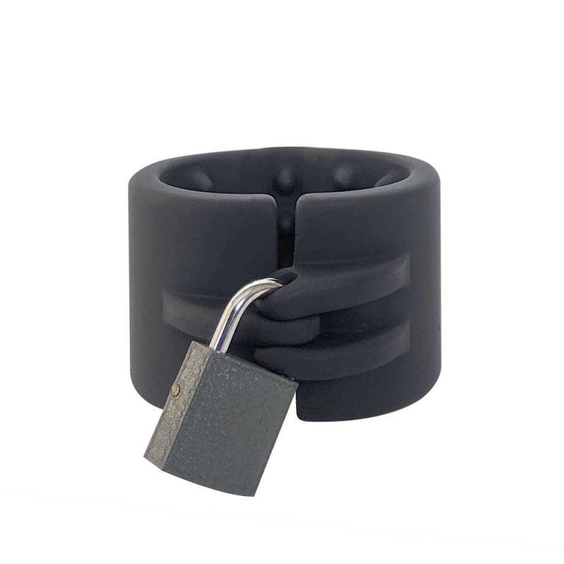 Brutus Cruncher Lockable Spiked Ball Stretcher-138166-BLK