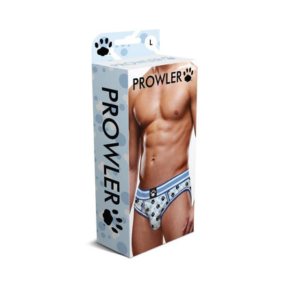 Prowler Blue Paw Open Back Brief-PR002-BLUEPAW-L