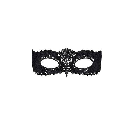 A700 Black Mask with Ribbon Tie-2776-BLK-O/S