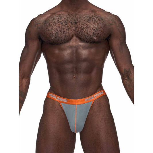 Male Power Casanova Uplift Micro Thong Grey-452-270-GRY-S/M
