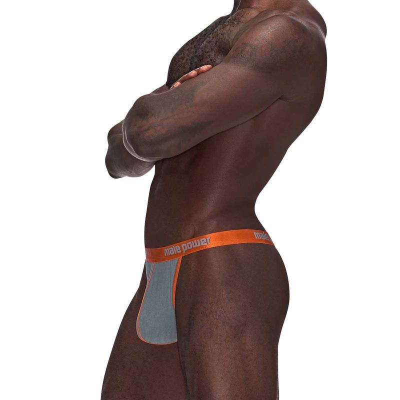 Male Power Casanova Uplift Micro Thong Grey-452-270-GRY-S/M