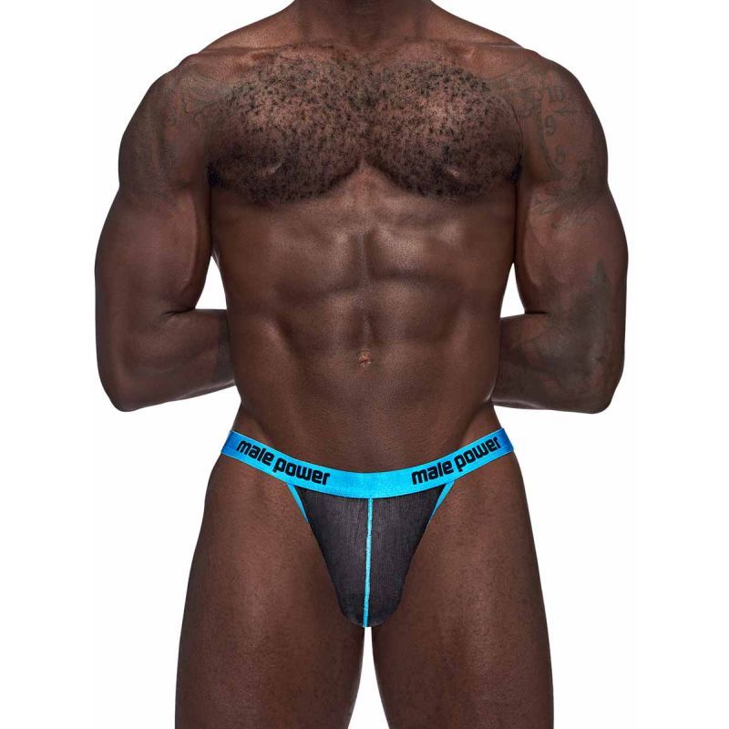 Male Power Casanova Uplift Micro Thong Black-452-270-BLK-L/X