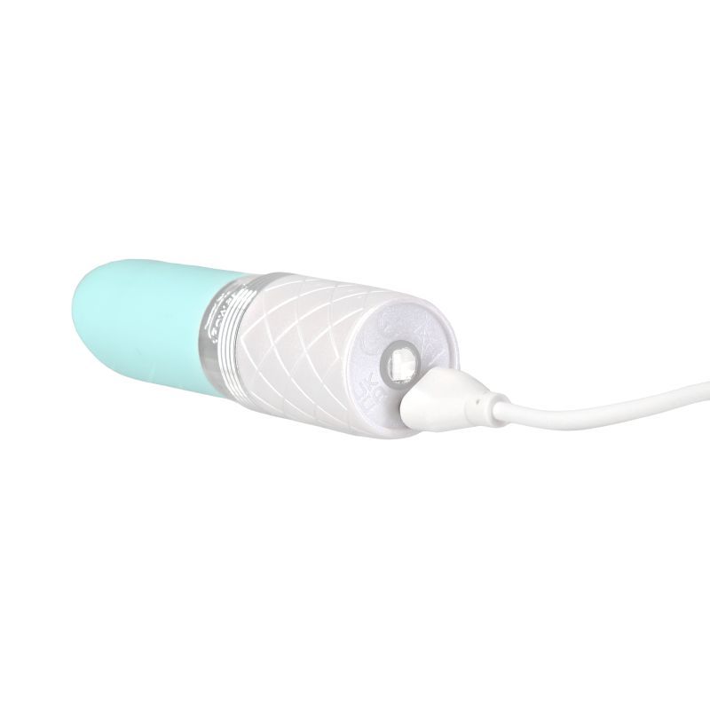 Pillow Talk Lusty Flickering Massager Teal-27419
