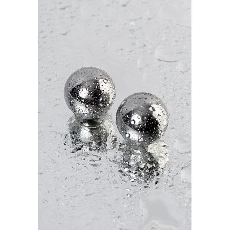 Silver Metal 2 Pc Vaginal Balls 2.5cm-715010
