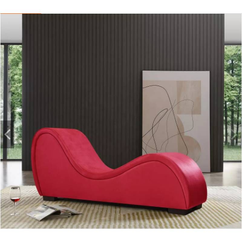 Kama Sutra Mebon Chaise Love Lounge Red-A125-PU-RED
