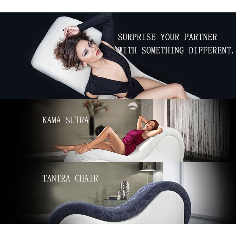 Kama Sutra Mebon Chaise Love Lounge Red-A125-PU-RED