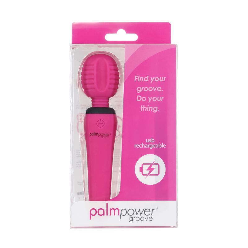 PalmPower Groove Mini Wand Fuchsia-33028