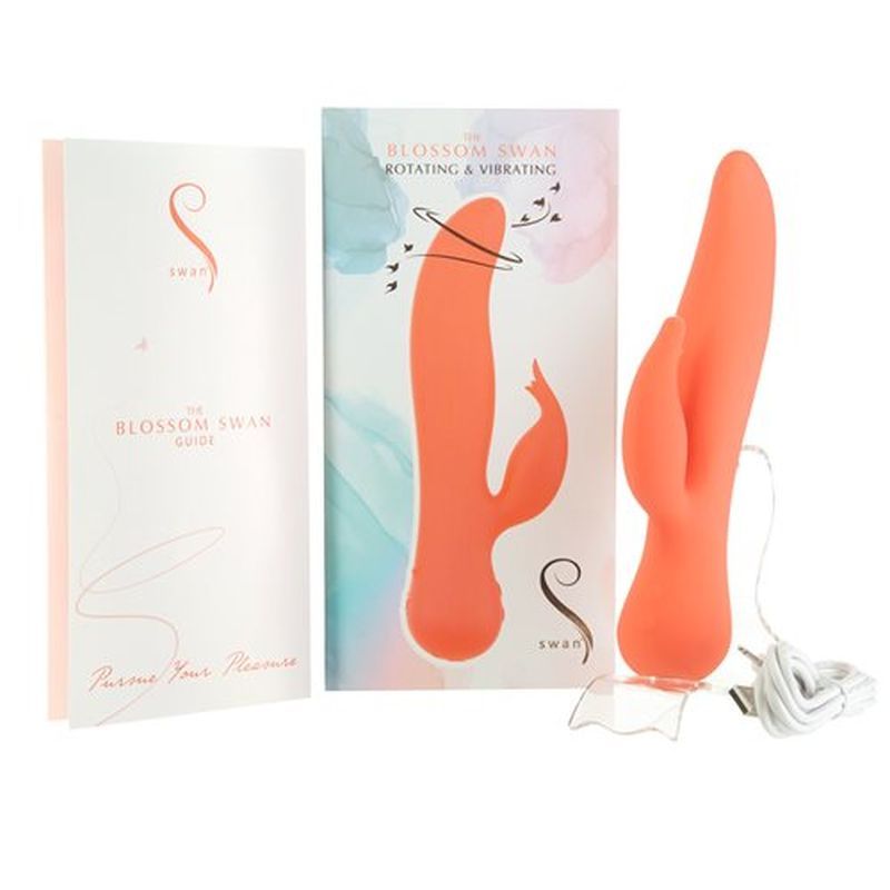Blossom Swan Rabbit Vibrator-3-2133